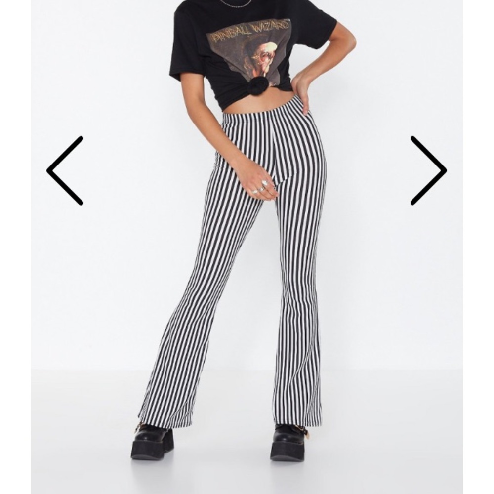 Nasty gal Living On a Thin Line Flare Pants